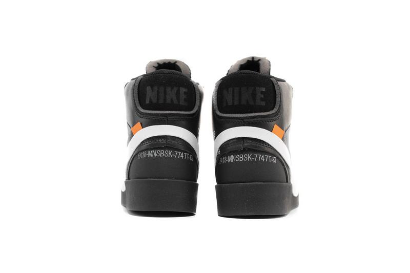 OFF WHITE X Nike Blazer Mid AA3832-001 Black