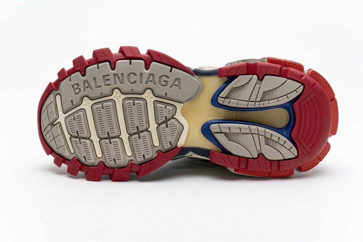 570391 W2GN2 8570 Blenciaga Track 2 Sneaker Beige Blue