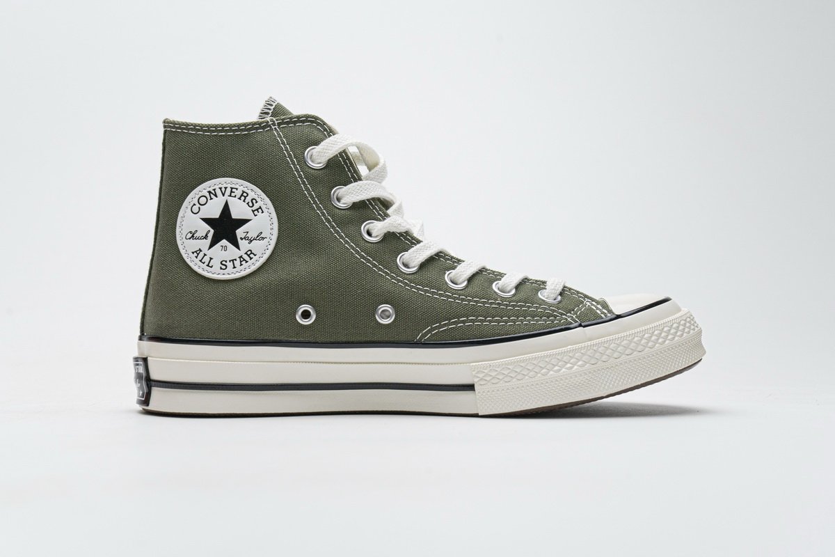 162052C Converse Chuck 70 HI Field Surplus Black Egret