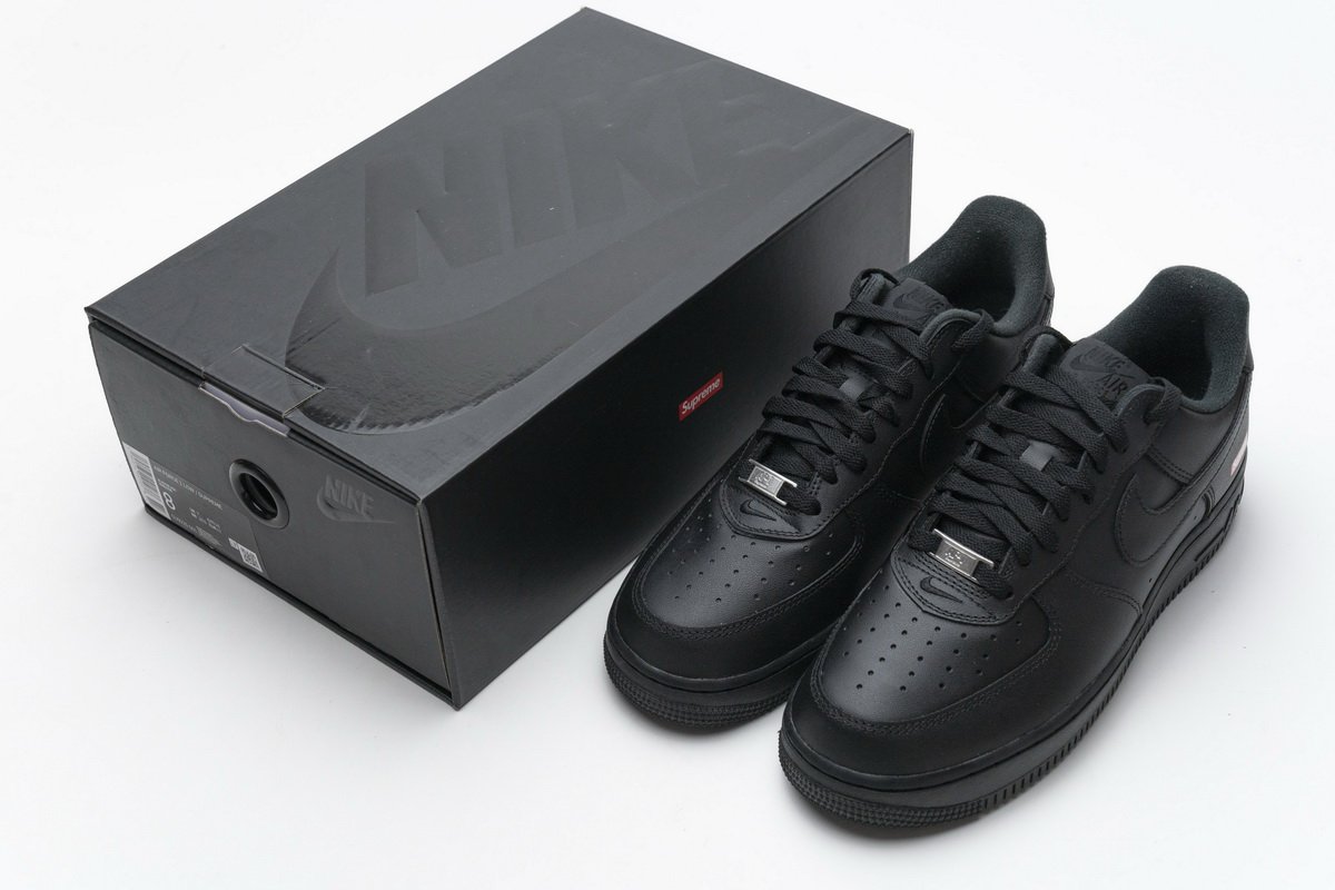 cu9225-001 S*p*e x nike air force 1 low black