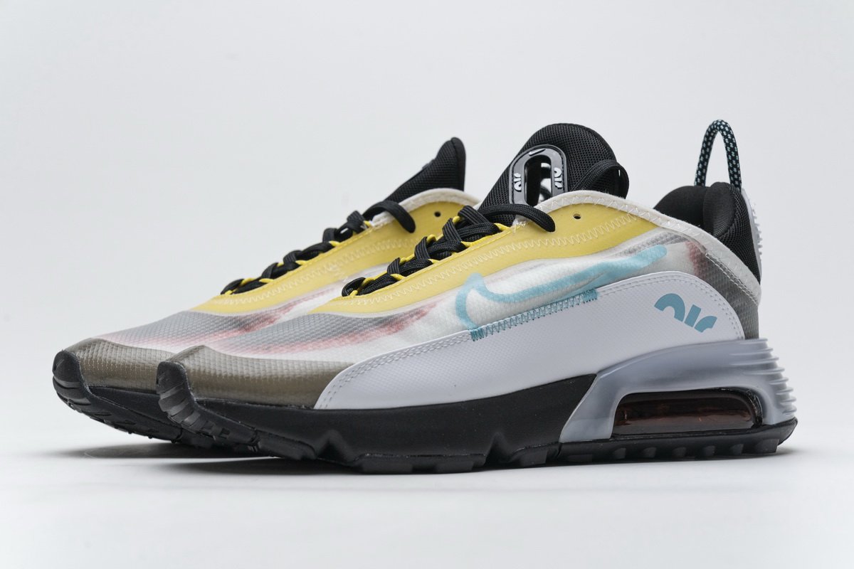 CT1091-100 Nike Air Max 2090 Speed Yellow Aqua