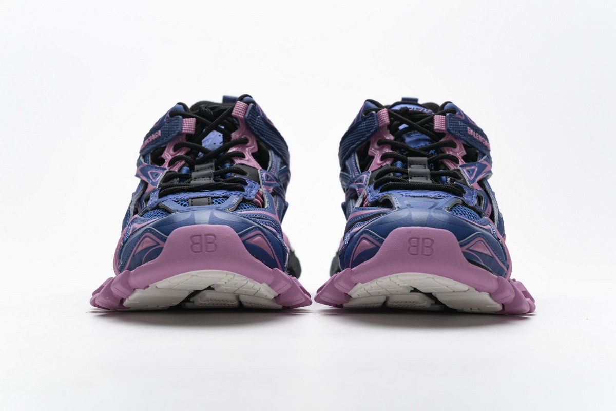 570391 W2GN3 4050 Blenciaga Track 2 Sneaker Blue Pink