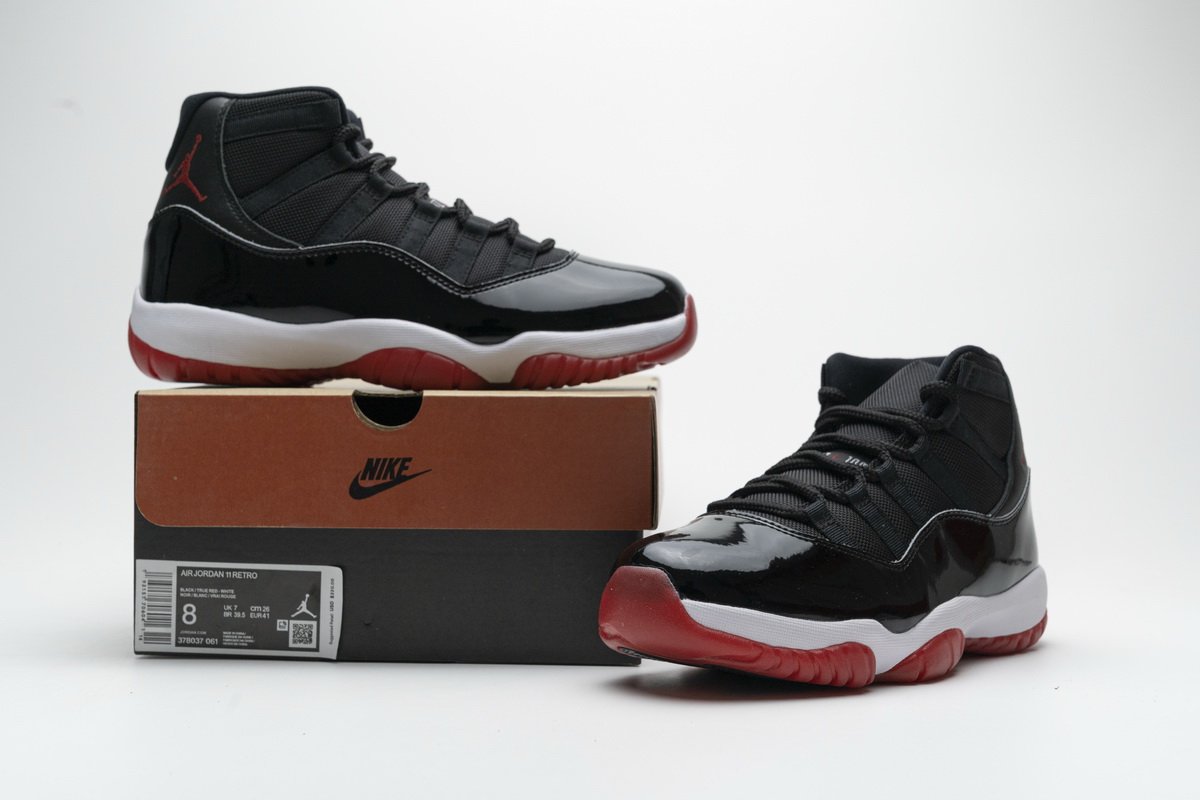 378037-061 Air Jordan 11 Retro “Bred 2019