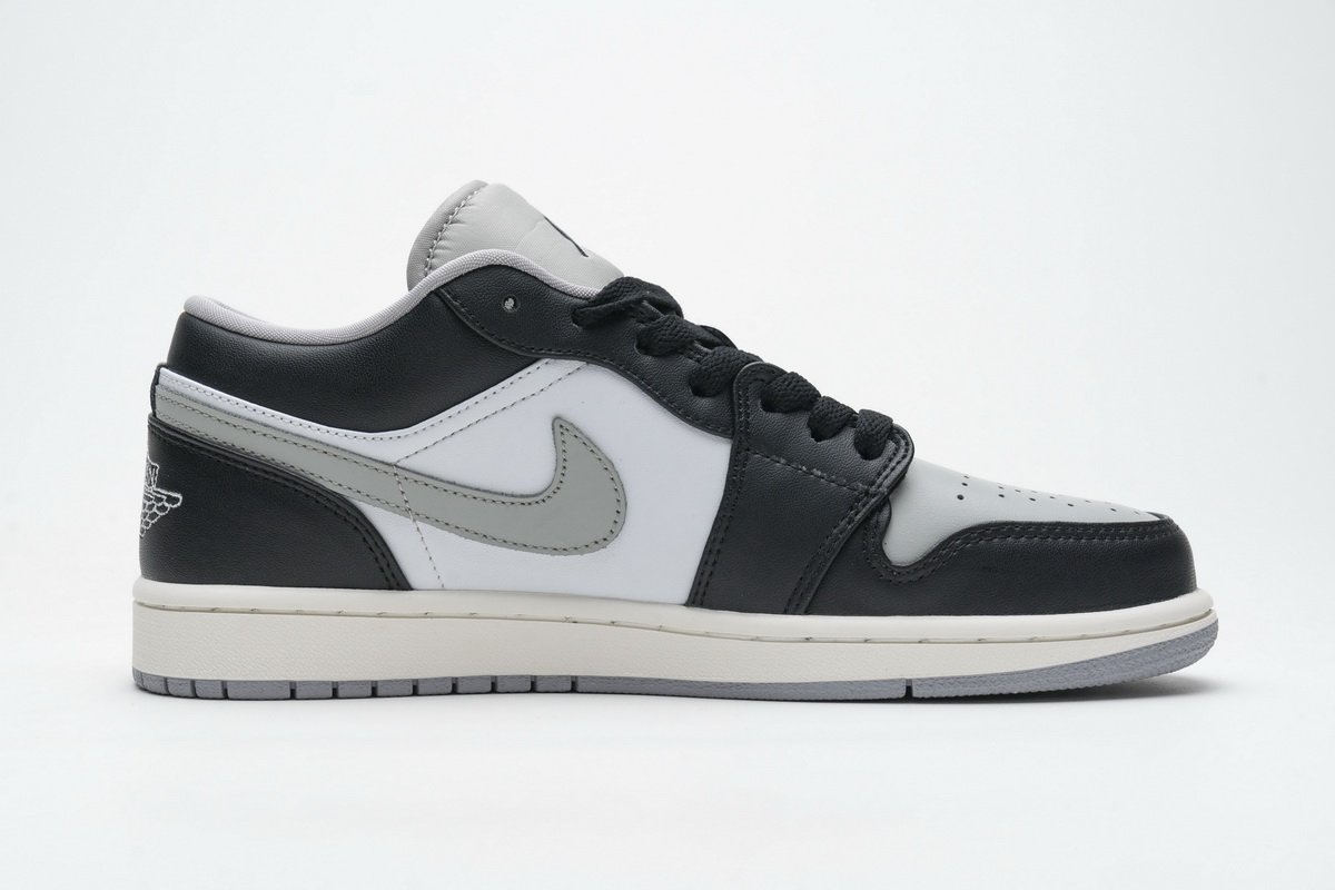 553558-039 Air Jordan 1 Low Light Smoke Grey