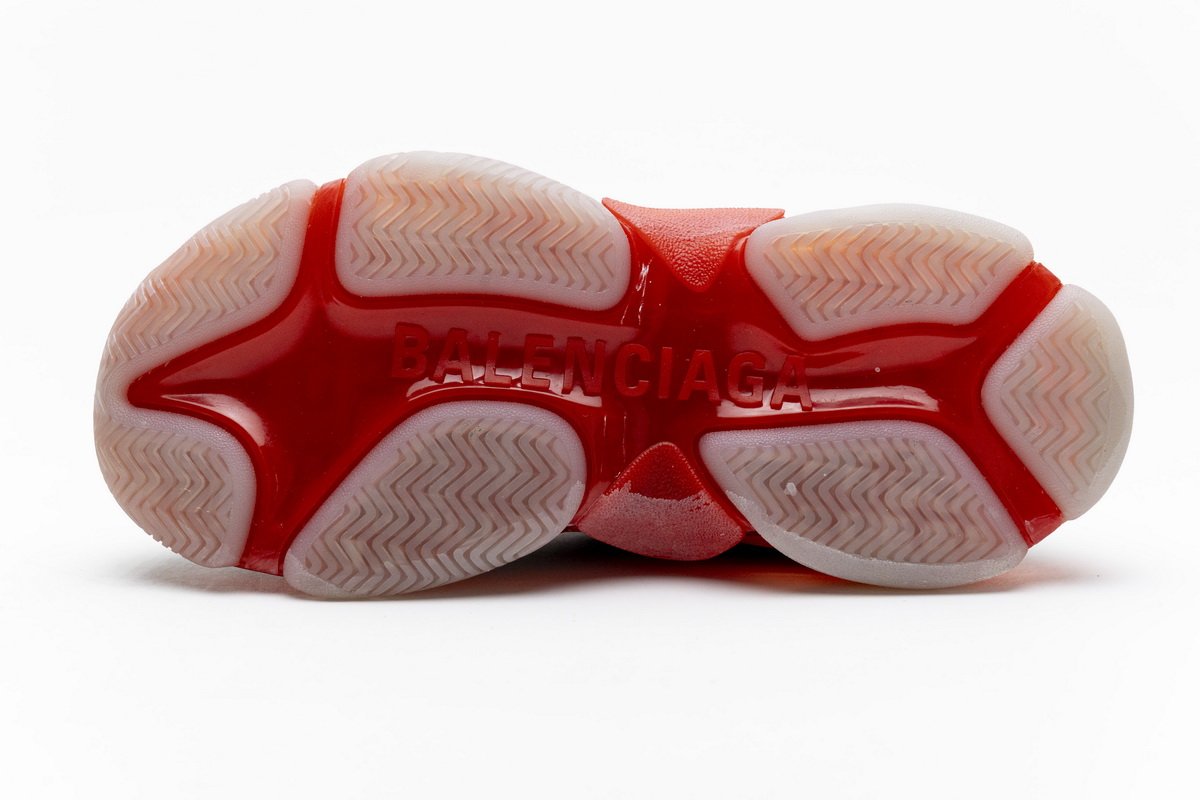 544351 w09o1 2262 Ba*len*cia*ga triple s grey red