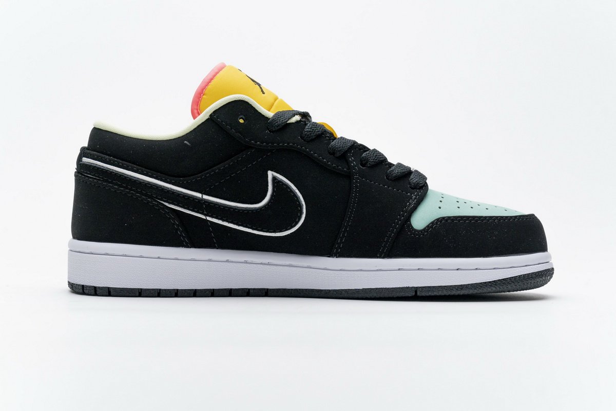 CK3022-013 Air Jordan 1 Low SE Pink Orange Blue