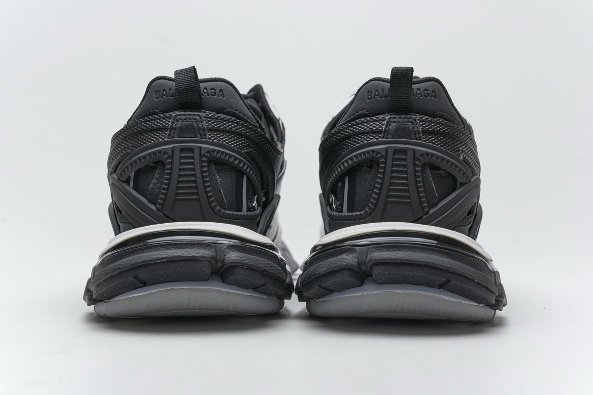 570391 W2GN3 1090 Blenciaga Track 2 Sneaker Black White