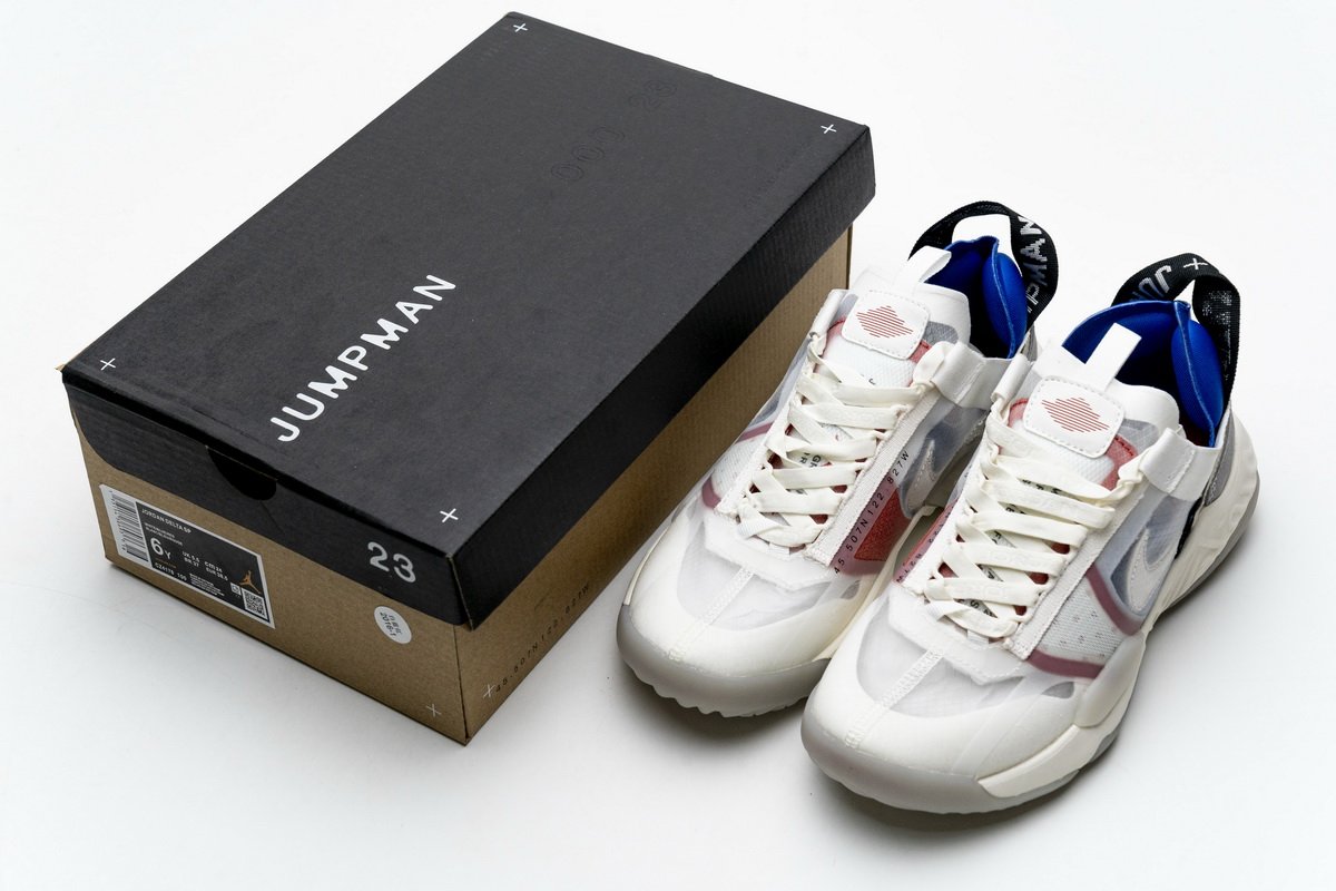 CZ4178-100 Jordan Delta SP White Blue Red