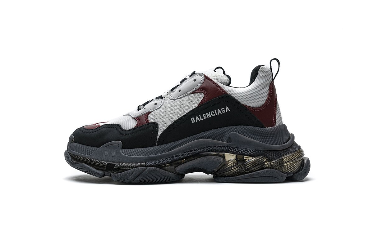 541624 w09o1 2268 Ba*len*cia*ga triple s black brown red