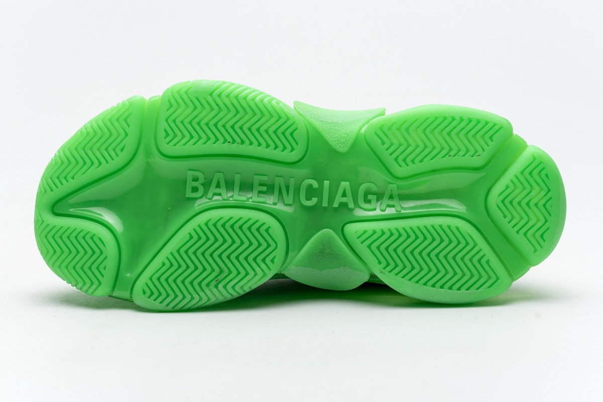 544351 w09ol 3801 Ba*len*cia*ga triple s fluo green
