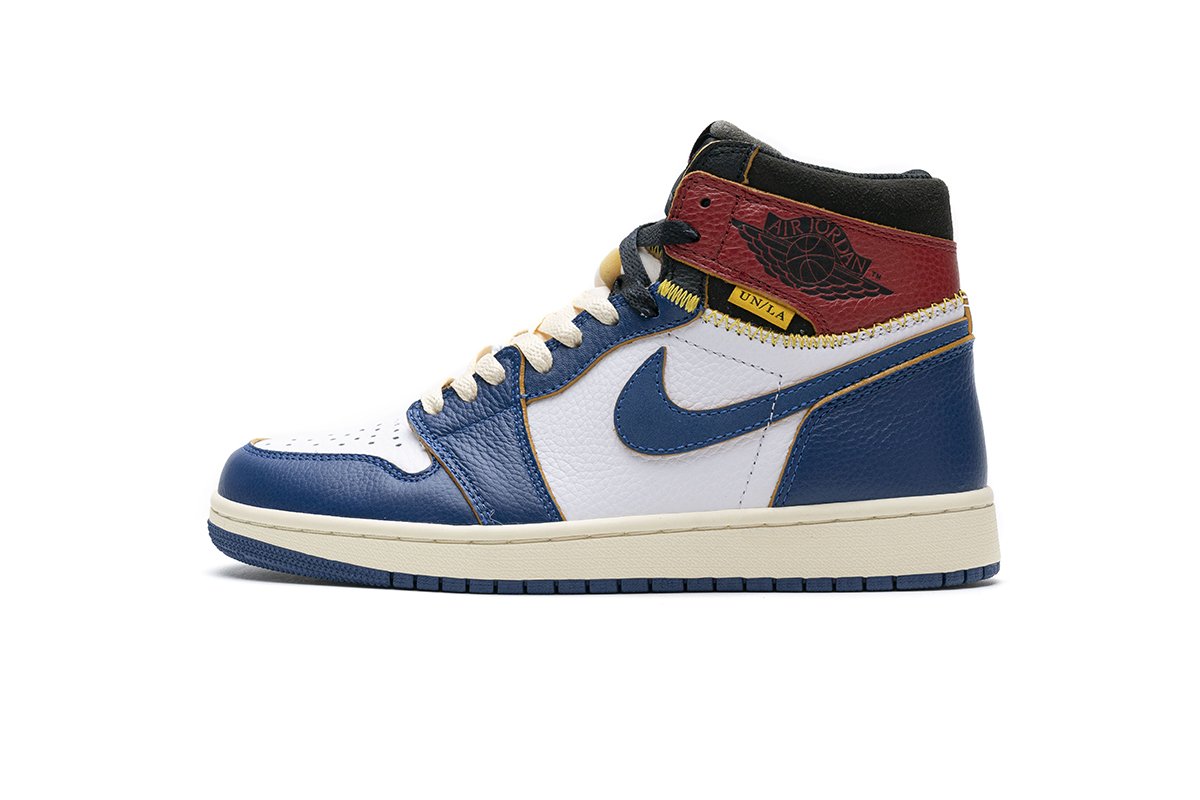 BV1300-146 Air Jordan 1 Retro High Union Los Angeles Blue Toe