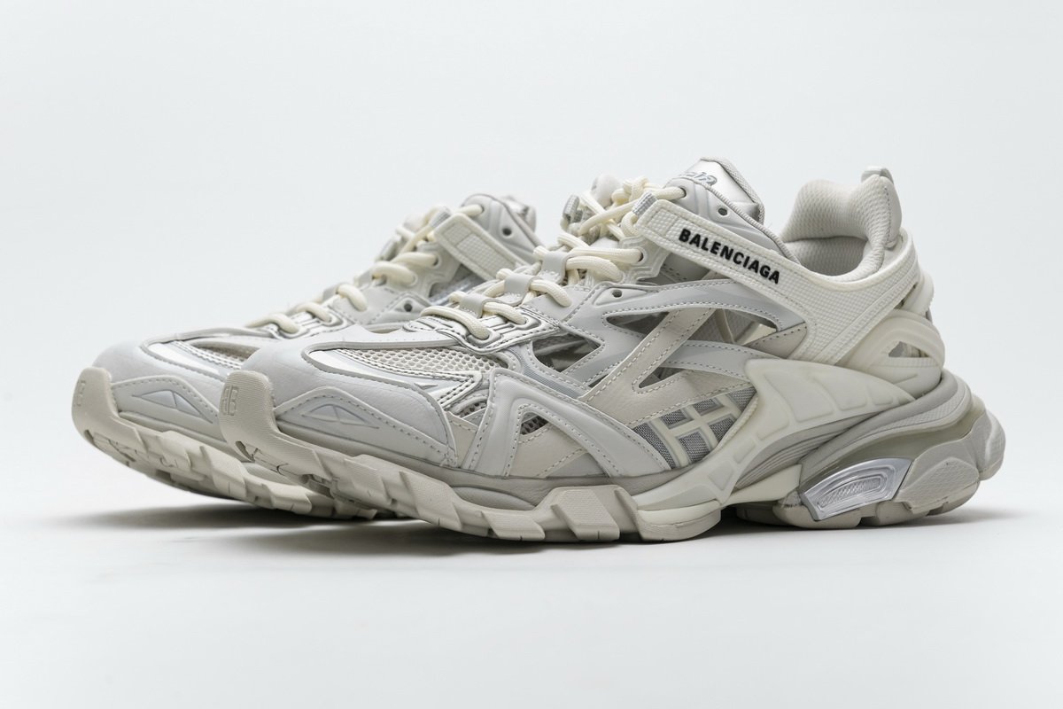 570391 W2GN2 9000 Blenciaga Track 2 Sneaker White