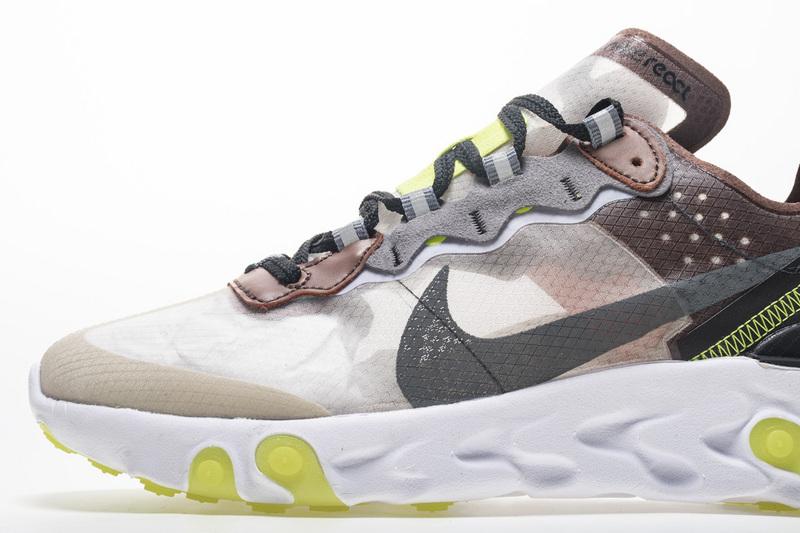 Nike React Element 87 “Brown green” AQ1090-002