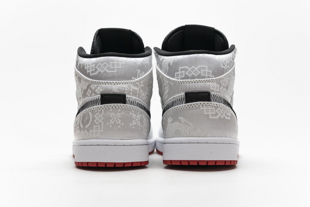 CU2804-100 Edison Chen x Air Jordan 1 Mid Fearless