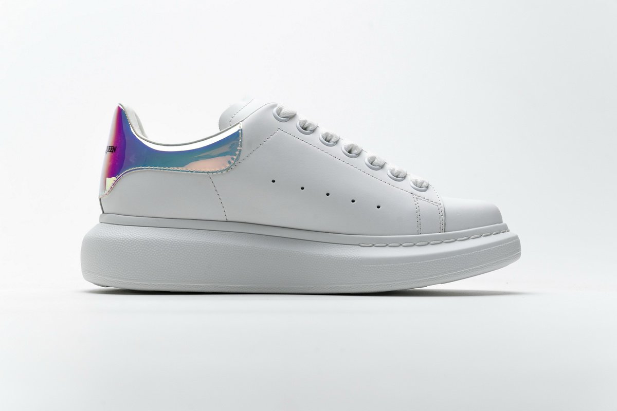 462214 WHGP7 9001 Ale*d*r M*Q*en Sneaker White Blue Laser