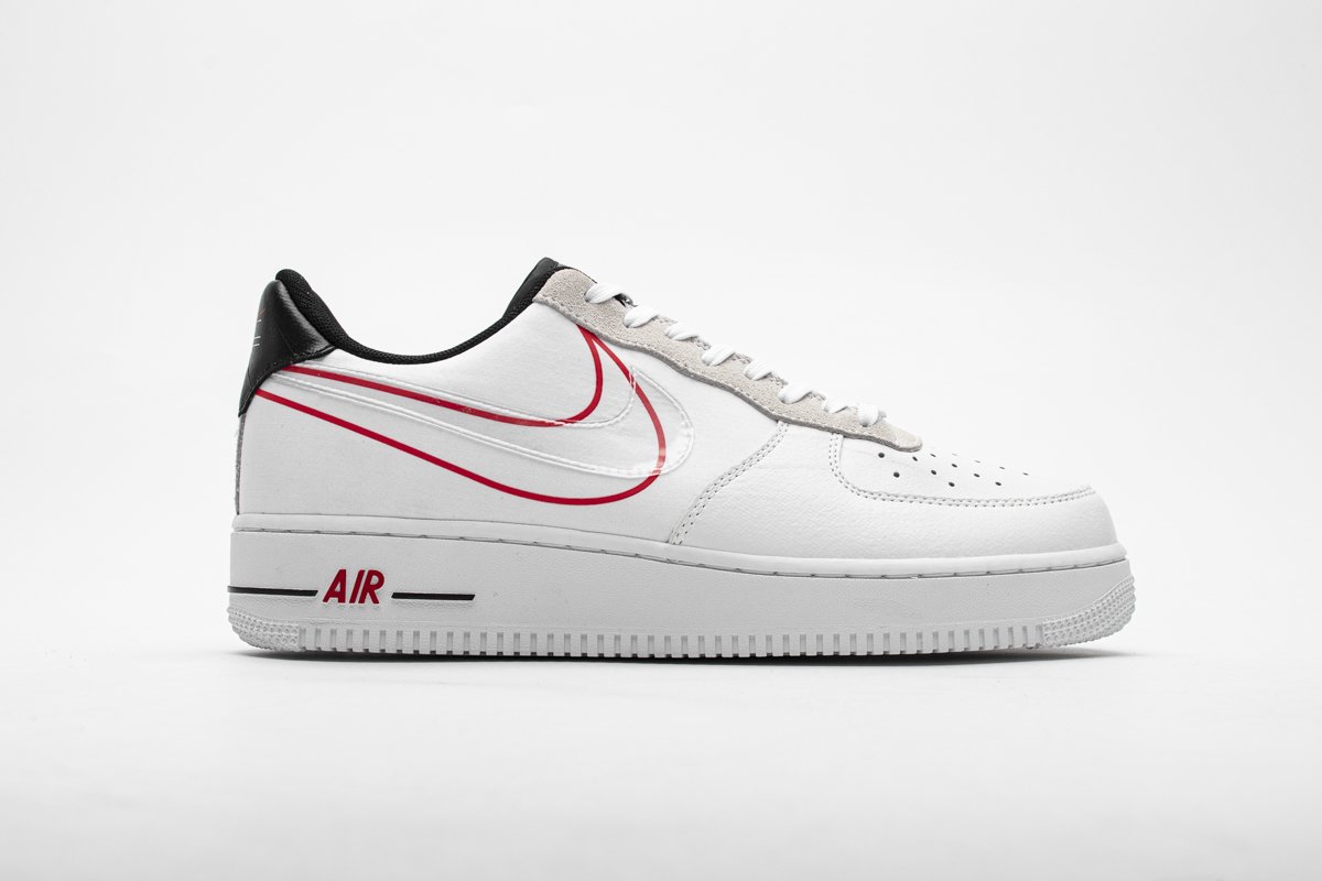CK9257-100 Nike Air Force 1 ’07 LV8 White Black Pure Platinum