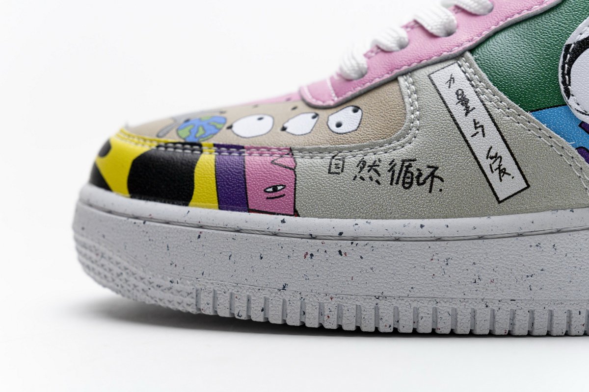 CZ3990-900 Ruohan Wang x Nike Air Force 1 Low（2020）
