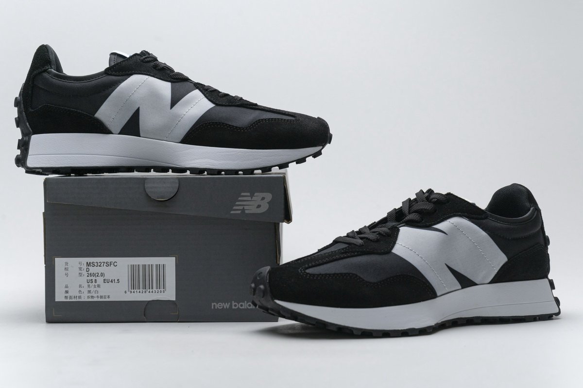 MS327SFC New Balance Black White
