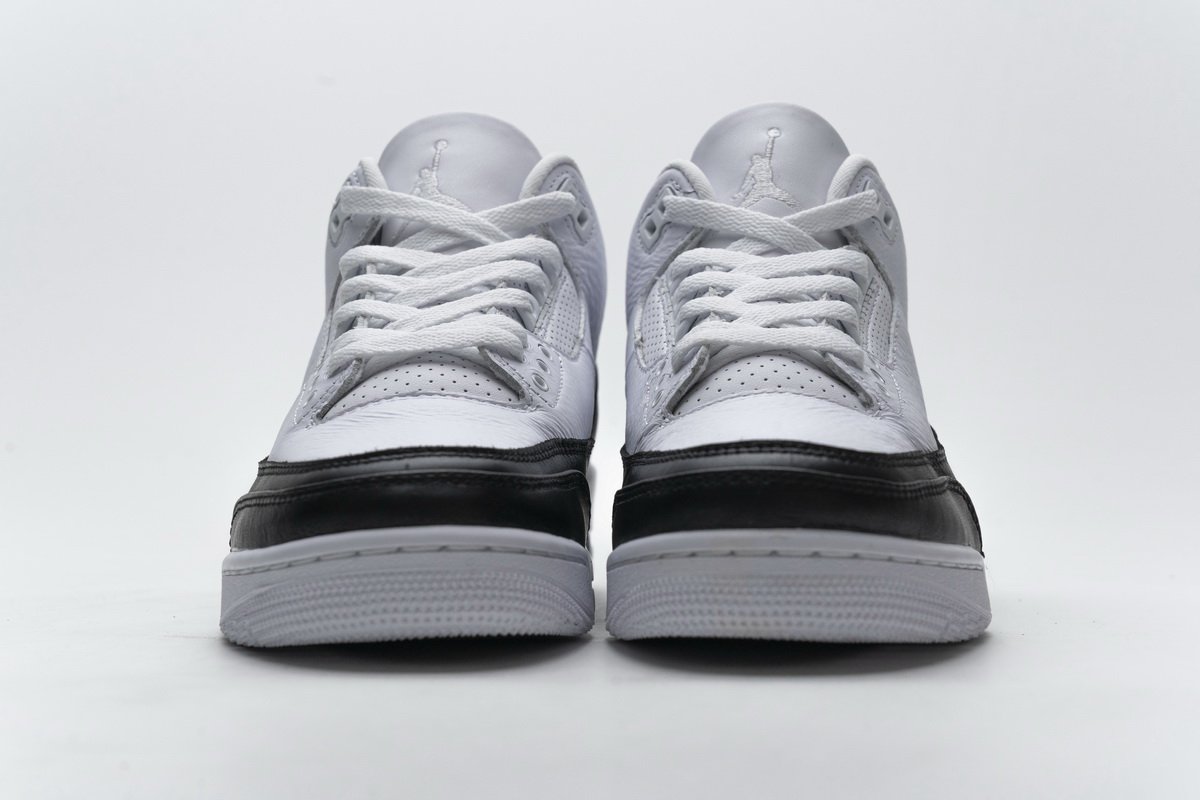 DA3595-100 Fragment Design x Air Jordan 3 Black White