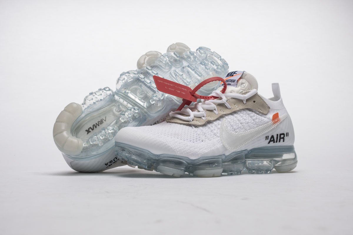 2018 1.0 AA3831-100 Off White x Nike Air VaporMax 2018 ‘All White’