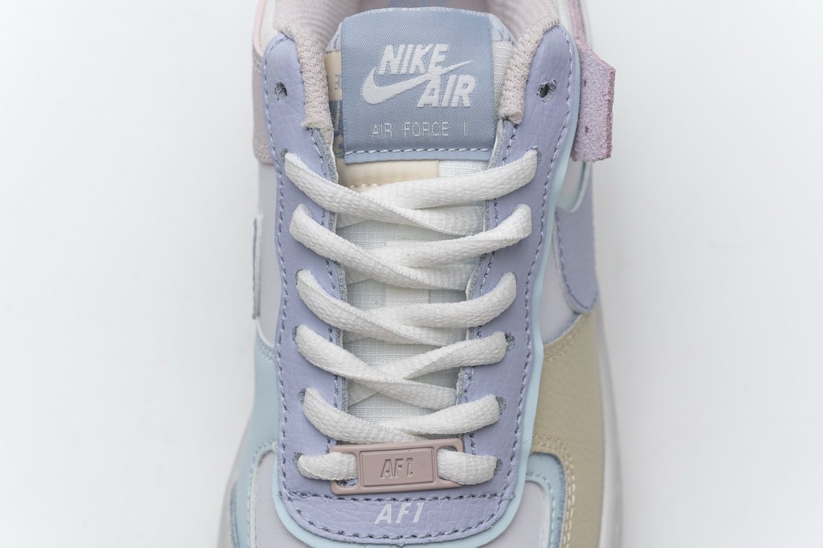 CI0919-106 Womens Air Force 1 Shadow White Ghost