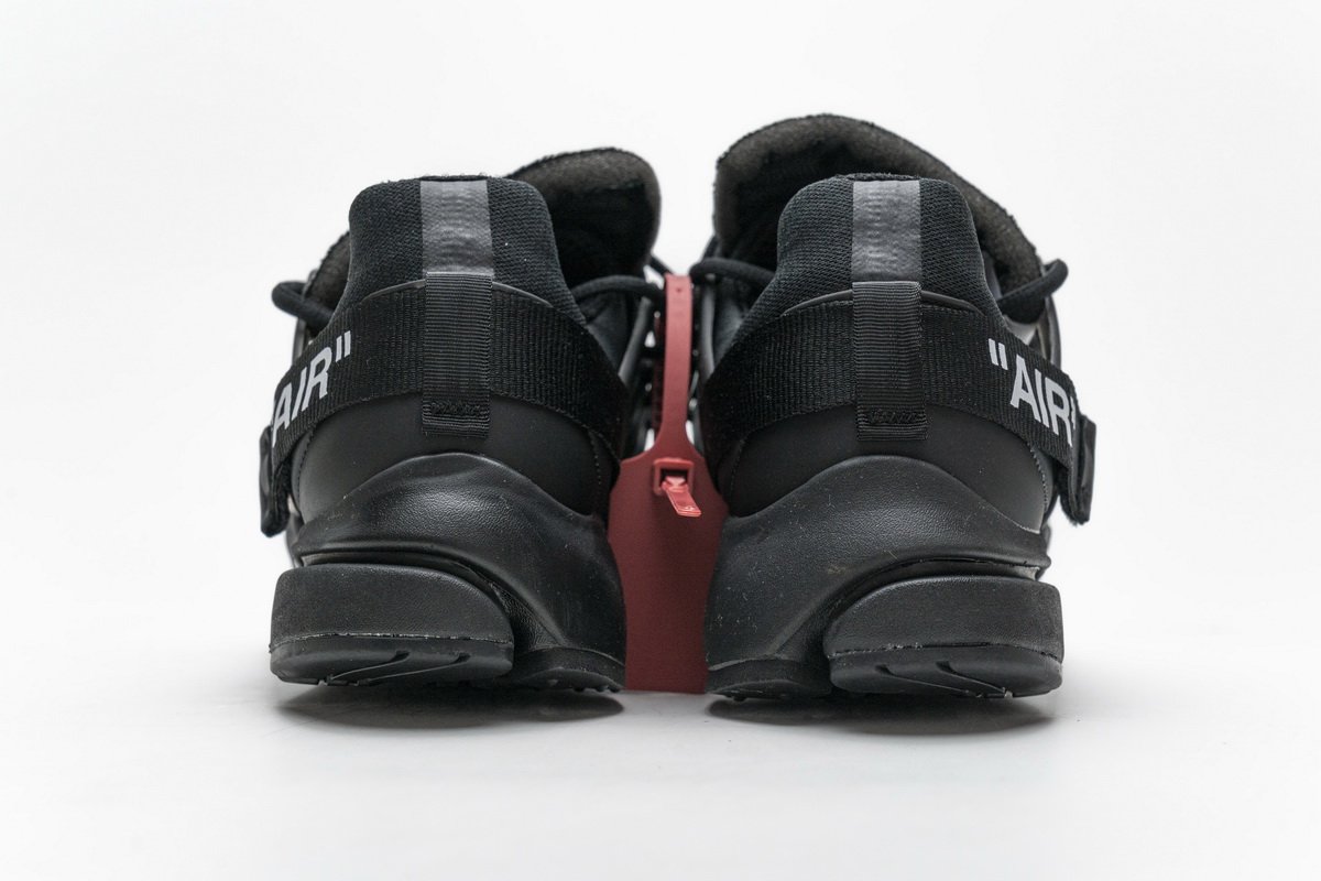 AA3830-002 OFF-WHITE x Nike Air Presto Black