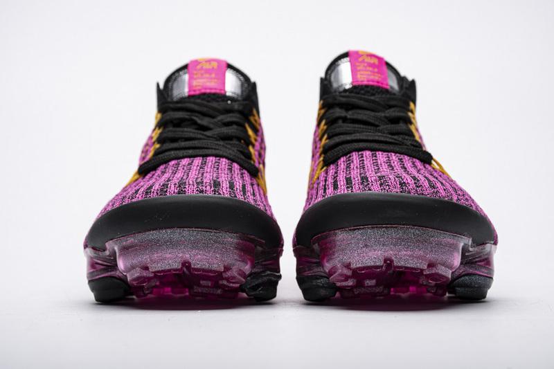 Nike Air VaporMax Flyknit 3.0 2019 Fuchsia Orange Black AJ6910-600