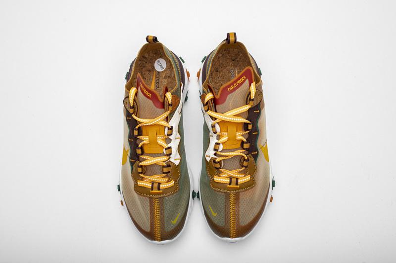 Nike React Element 87 Orange Peel CJ6897-113