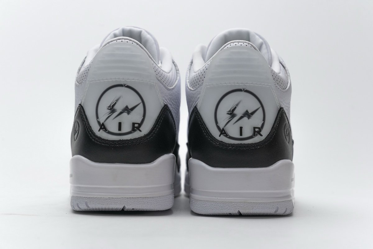 DA3595-100 Fragment Design x Air Jordan 3 Black White