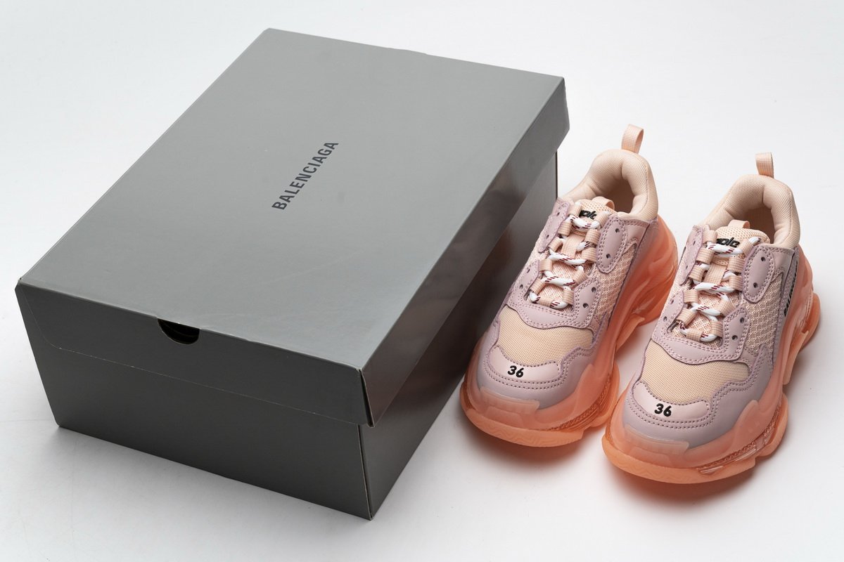 544351 w09e1 1331 Ba*len*cia*ga triple s pink