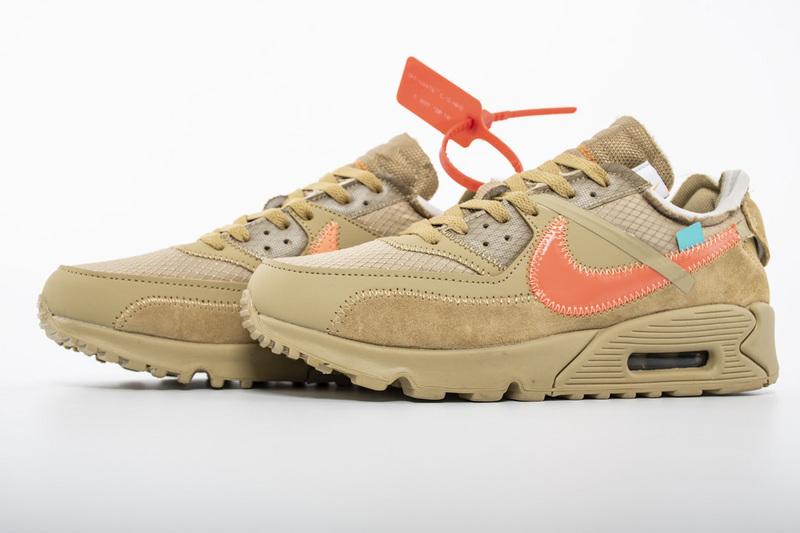 OFF-WHITE x Nike Air Max 90 “Desert Ore” Release Date AA7293-200