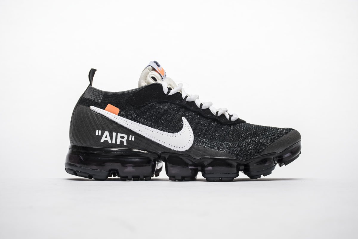 2018 1.0 AA3831-001 Off White x Nike Air VaporMax 2018 ‘All Black’