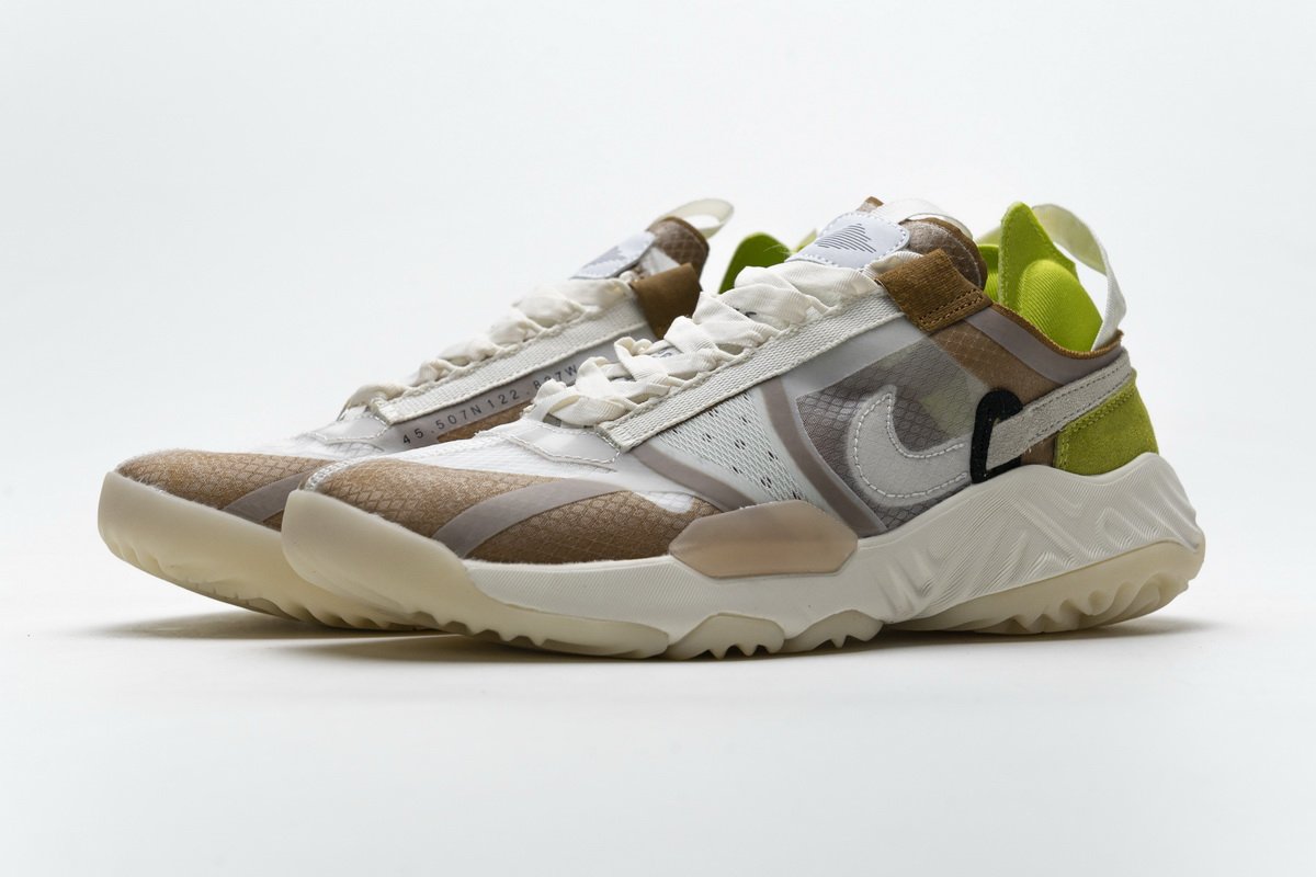 CW0783-104 Jordan Delta SP White Brown Green