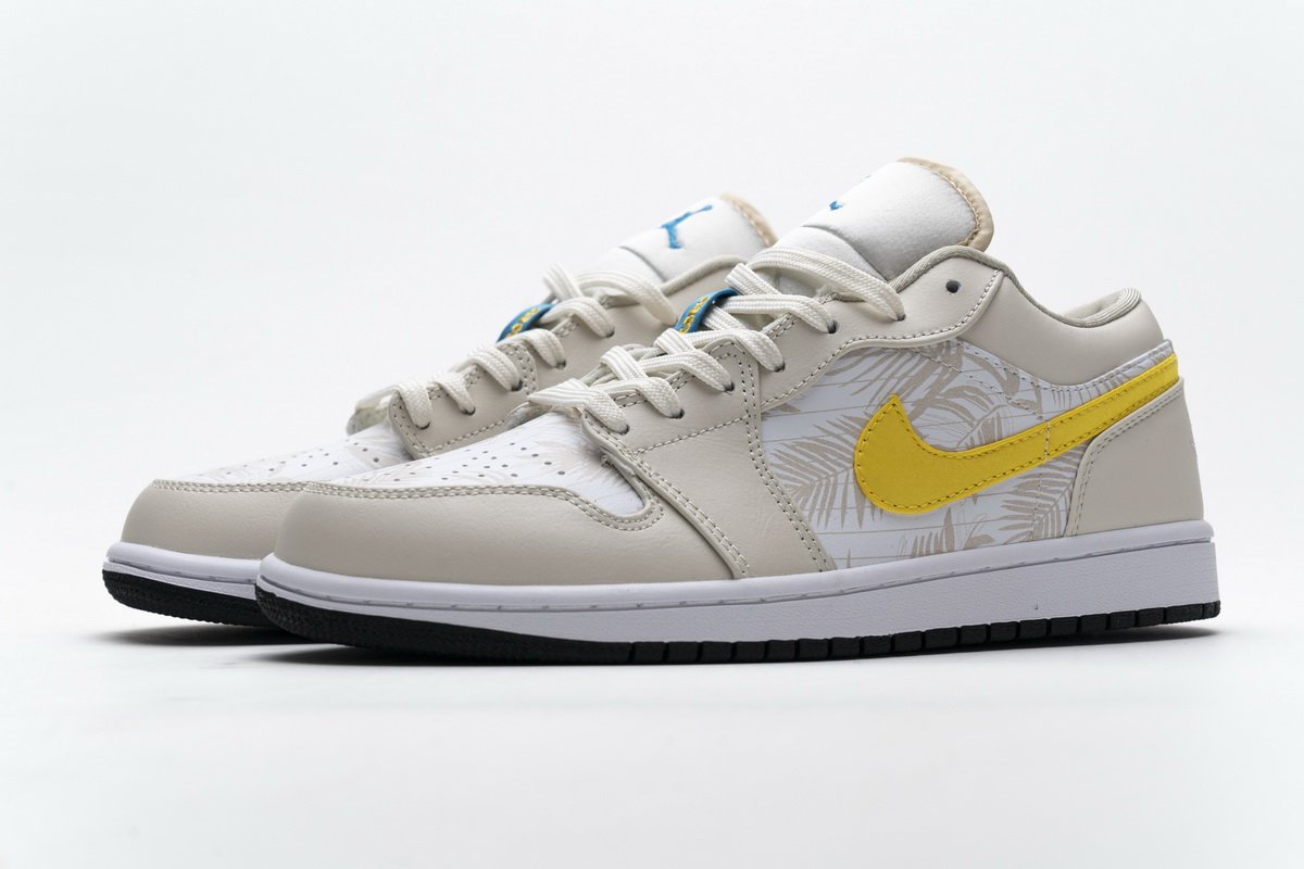 CK3022-107 Air Jordan 1 Low Palm Tree