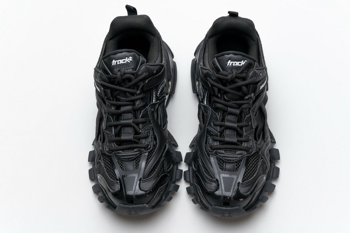 570391 W2GN1 1000 Blenciaga Track 2 Sneaker Black