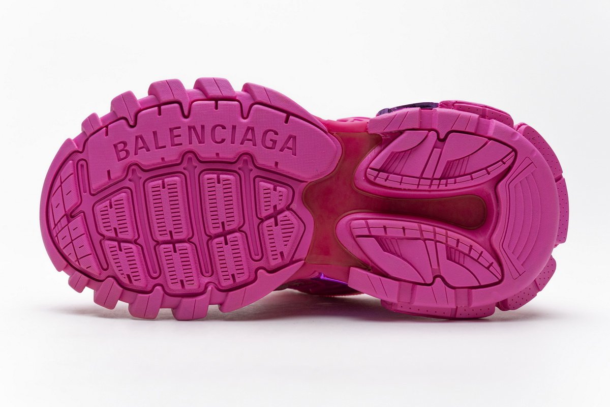 568615 W2FC1 5845 Blenciaga Track 2 Sneaker Fluo Pink