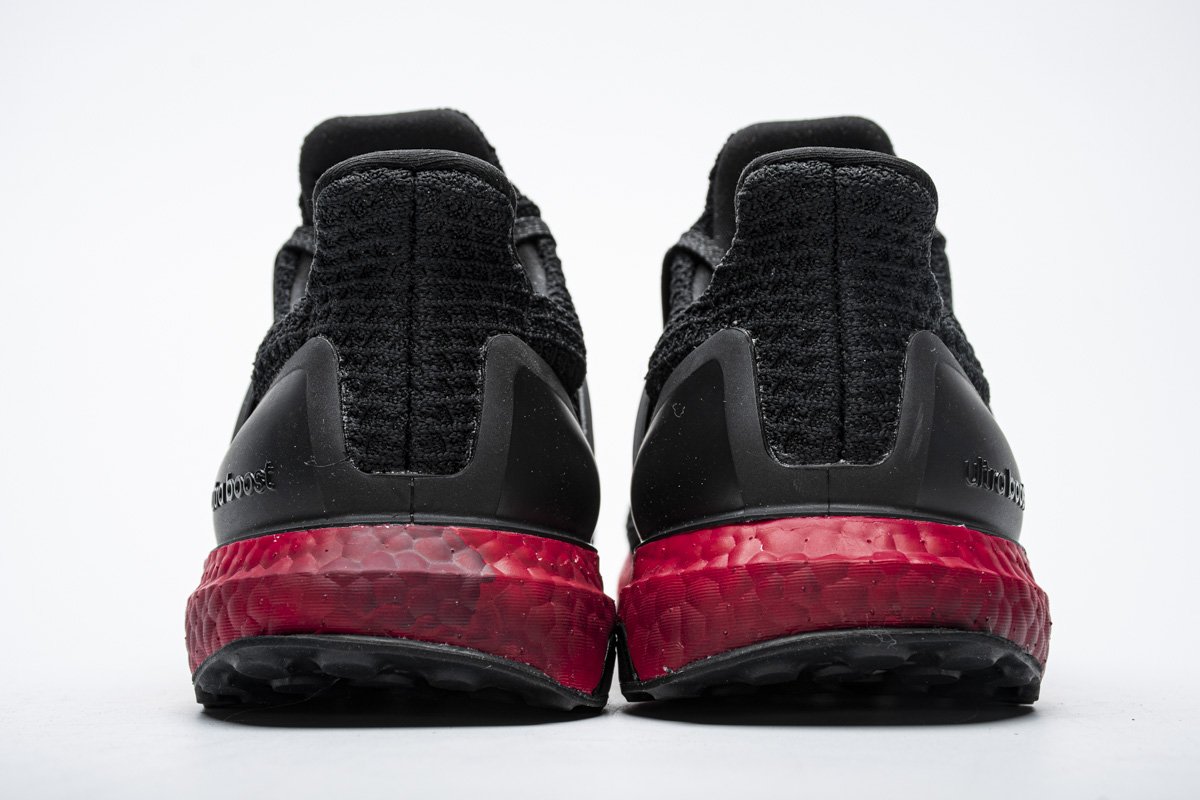 Ultra Boost 4.0 “Core Black/Solar Red”FV7282