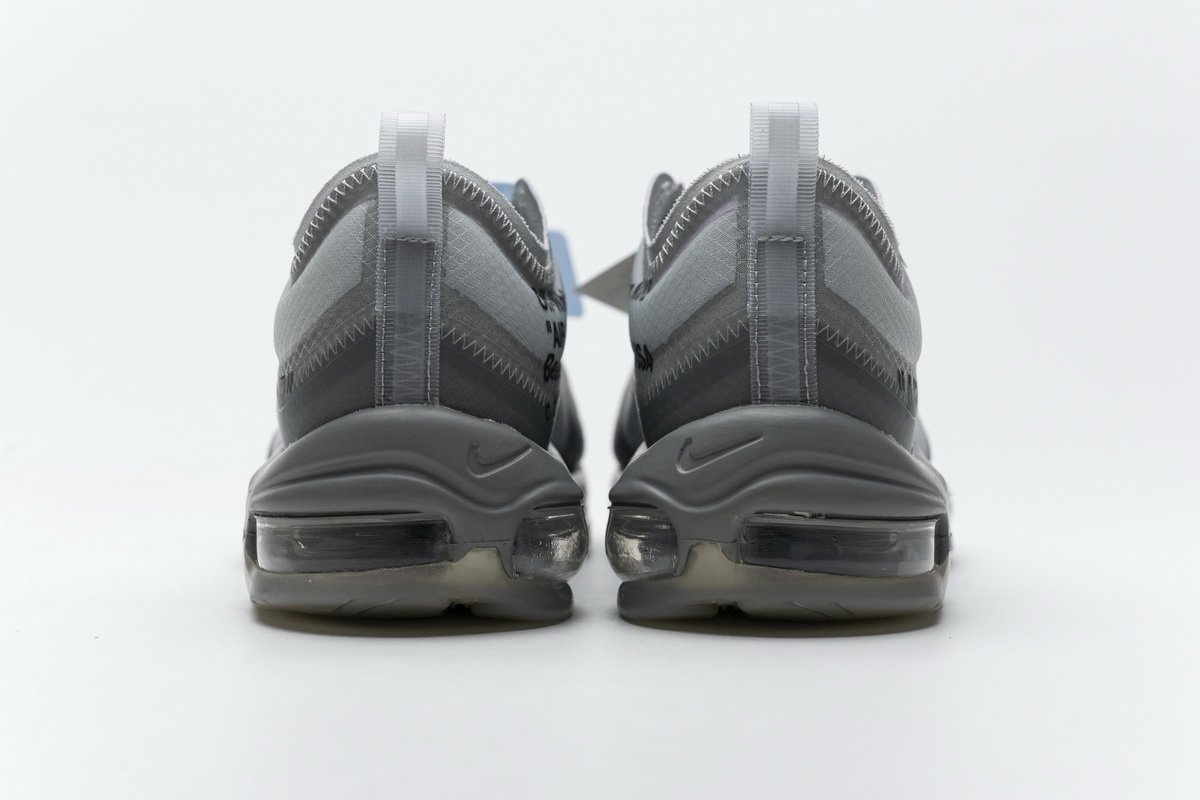 AJ4585-101 Off-White x Nike Air Max 97 Wlolf Grey Menta
