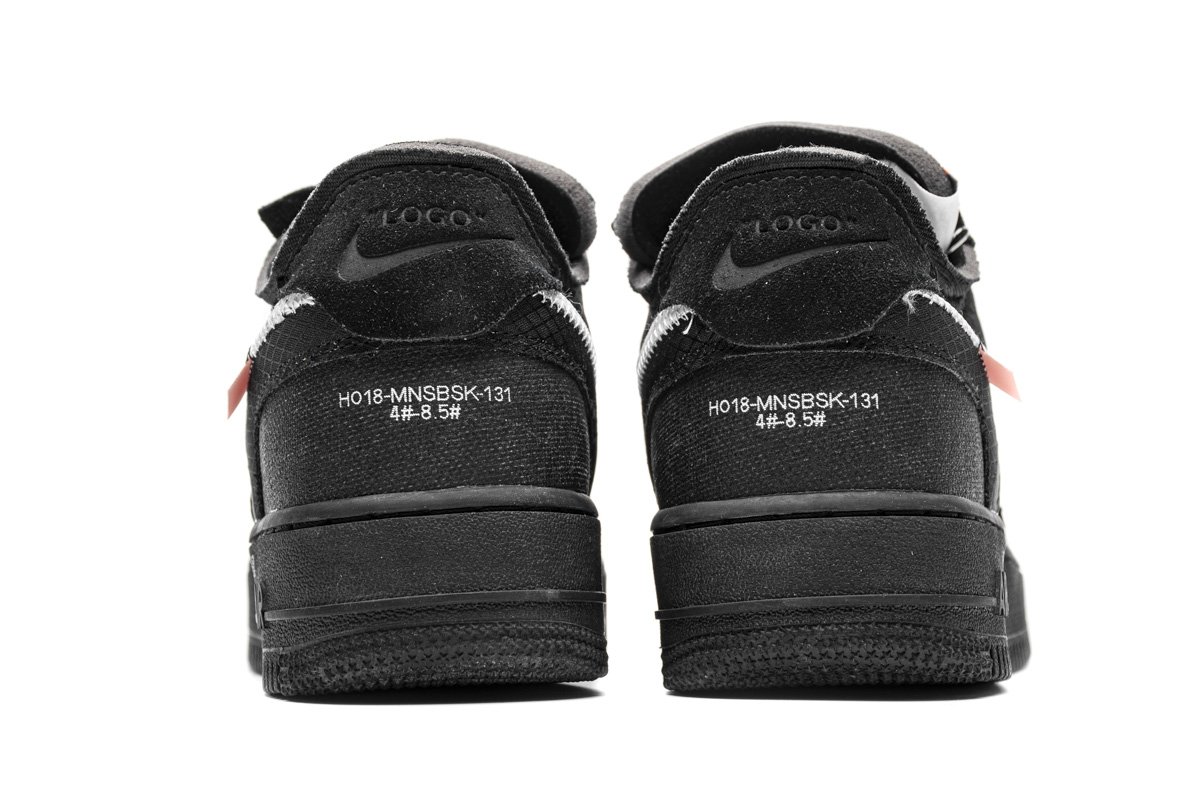 AO4606-001 OFF White X Air Force 1 Low Black