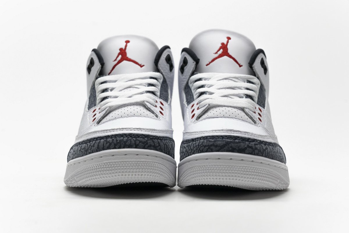 CZ6431-100 Air Jordan 3 Retro Fire Red Denim