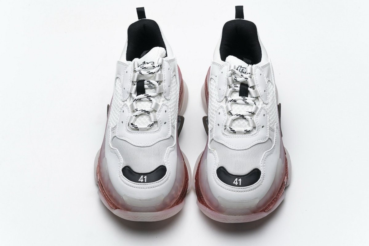 0625 w09o1 Ba*len*cia*ga triple s milk white black