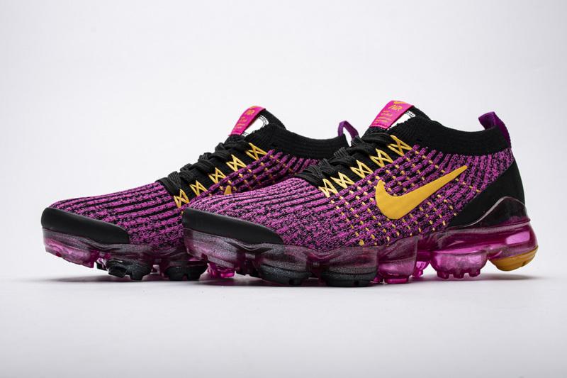 Nike Air VaporMax Flyknit 3.0 2019 Fuchsia Orange Black AJ6910-600