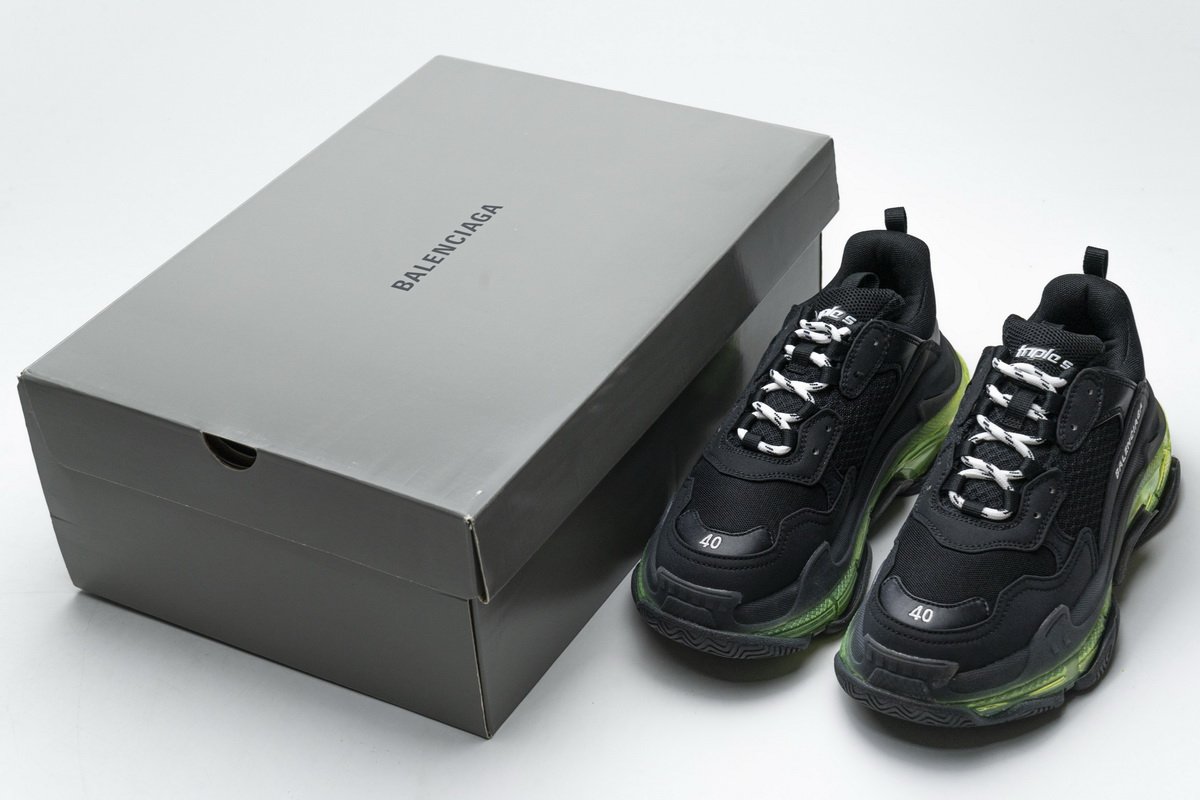 541624 w09o1 2140 Ba*len*cia*ga triple s black green