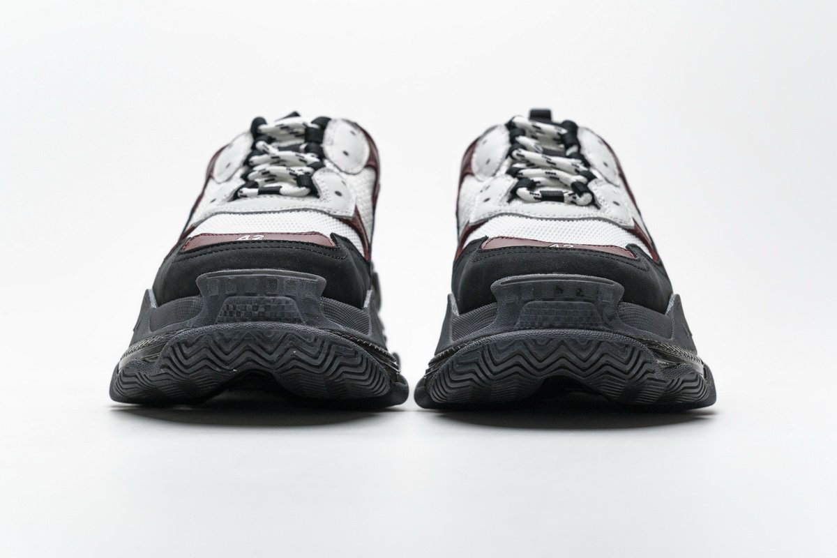 541624 w09o1 2268 Ba*len*cia*ga triple s black brown red