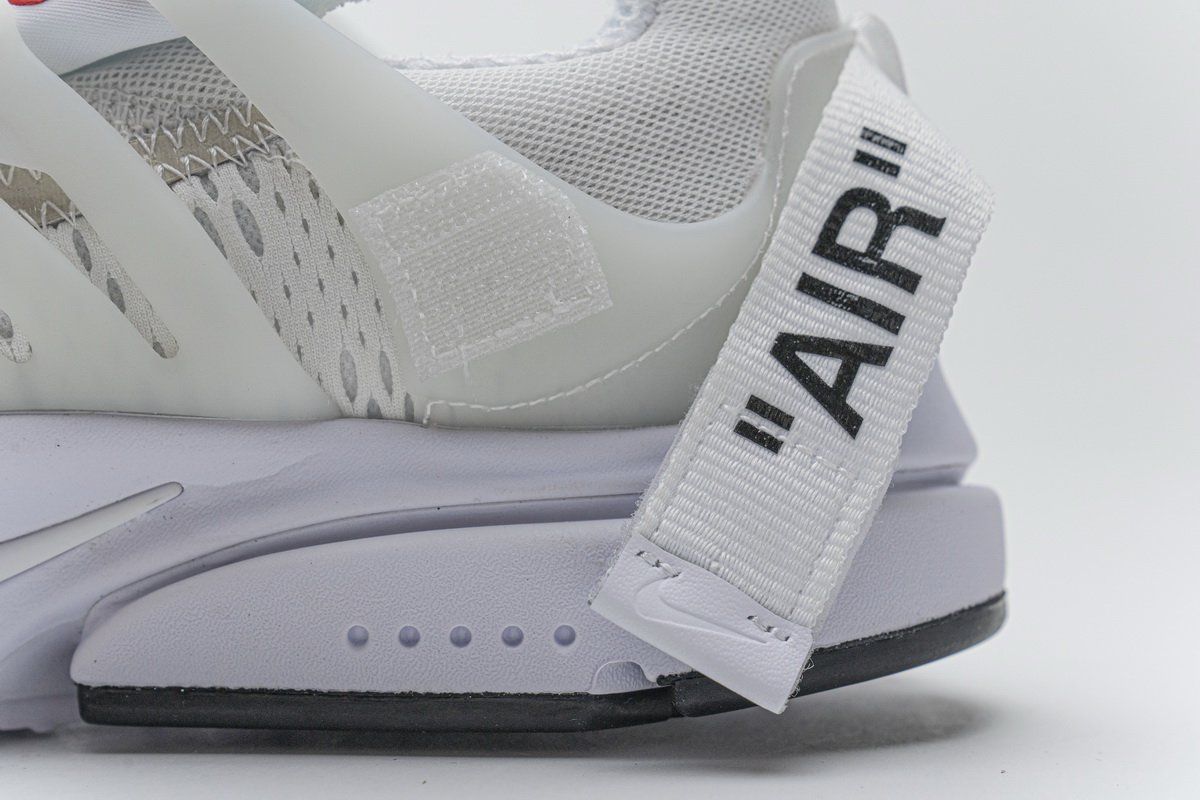 AA3830-100 OFF-WHITE x Nike Air Presto White