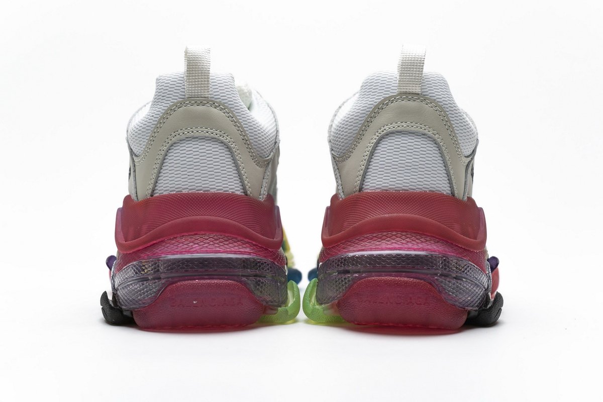 544351 w09e1 1895 Ba*len*cia*ga triple s rainbow