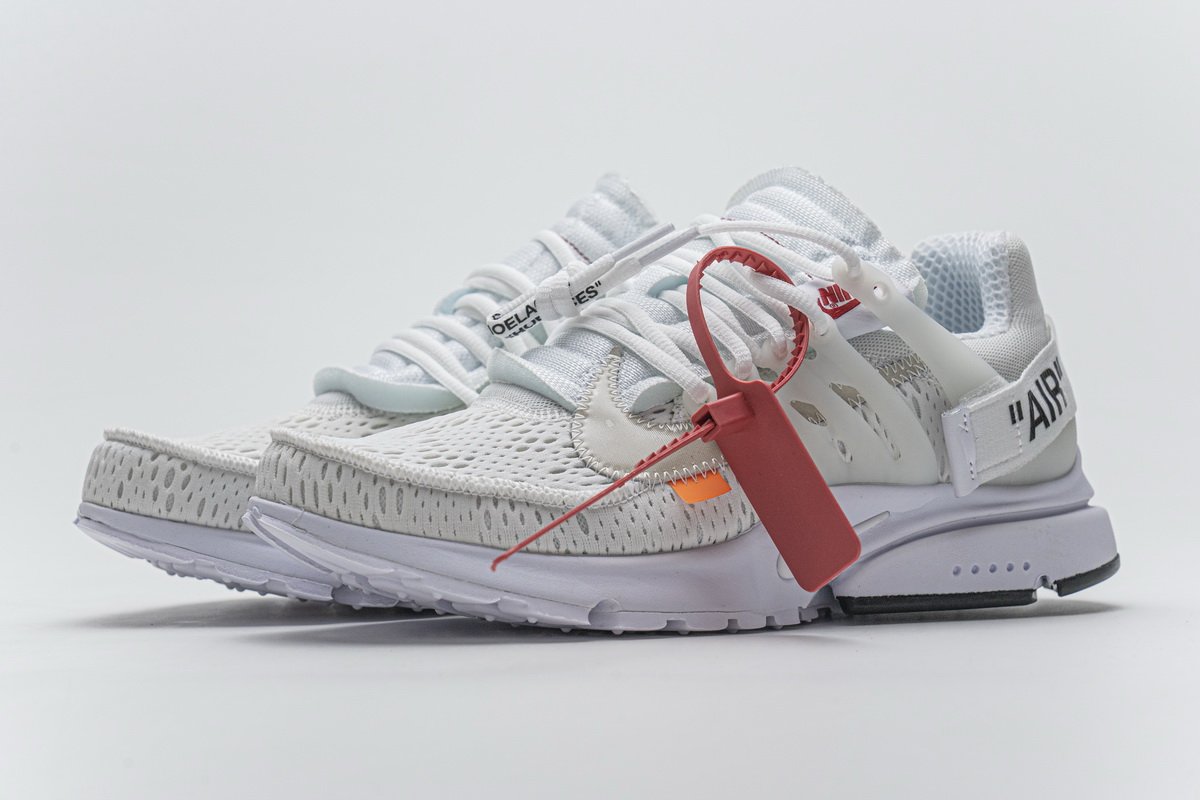 AA3830-100 OFF-WHITE x Nike Air Presto White