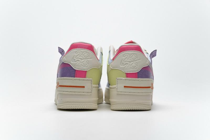 CU3012-164 Nike W Air Force 1 Shadow Pale Ivory Pink
