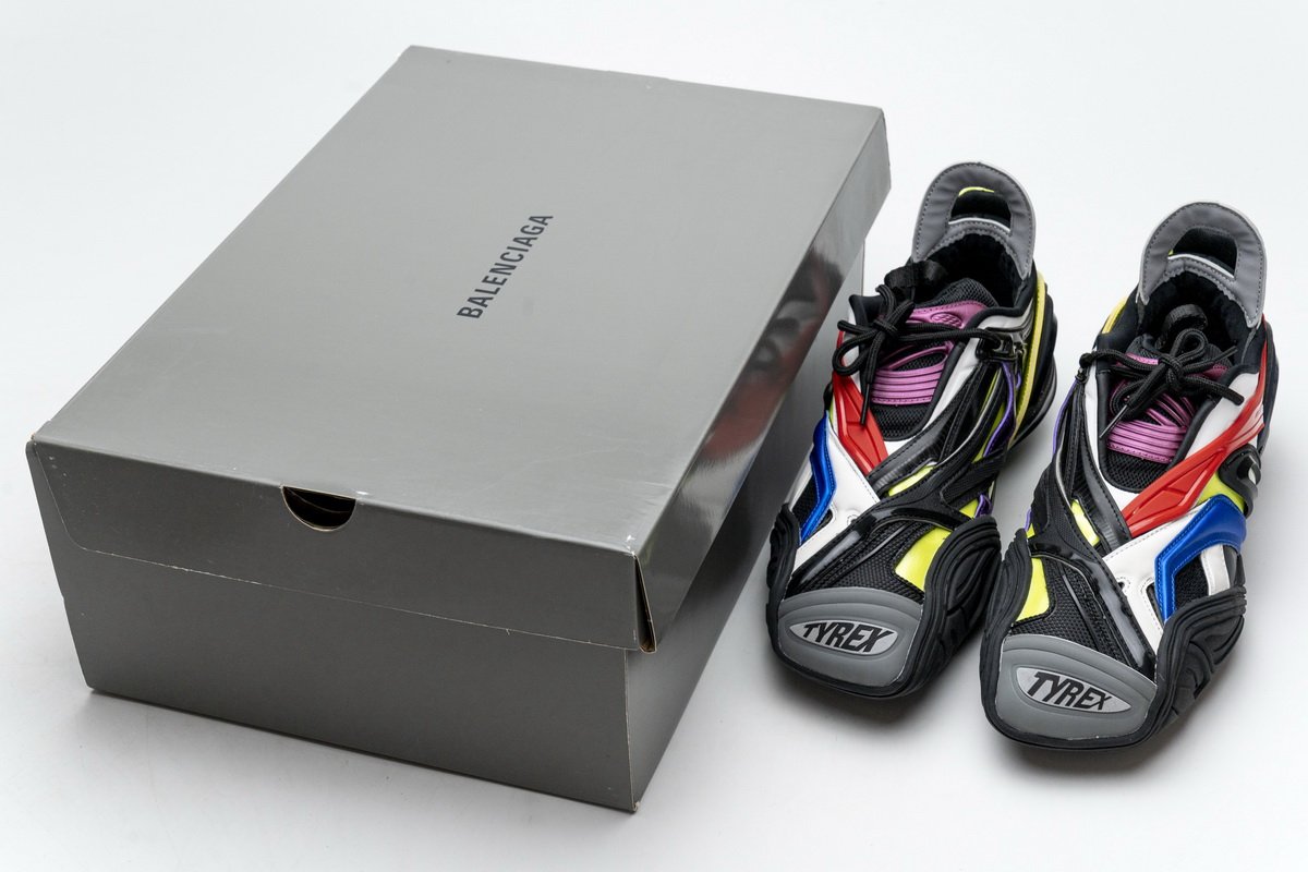Ba*len*cia*ga tyrex 5.0 sneaker black blue red