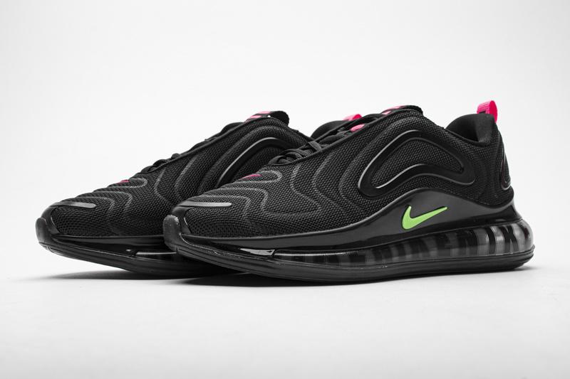 CQ4614-001 Air Max 720 Black Hyper Pink Scream Green